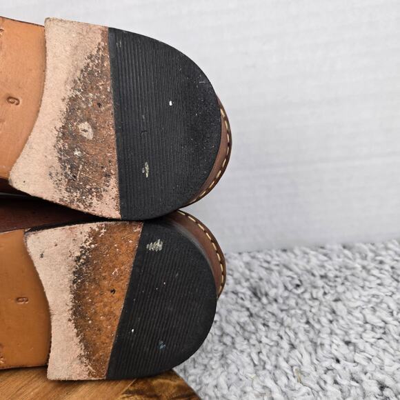 Martin Dingman Mens 9M All American Saddle Brown Leather Daily Penny Loafer - Picture 10 of 13